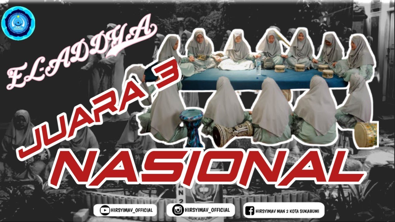 EL-ADDYA  MARAWIS MAN 2 KOTA SUKABUMI JUARA 3 NASIONAL U-FIQSI UIN SGD BANDUNG 2021