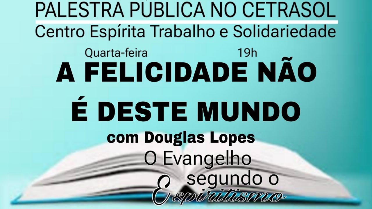 Centro Espírita Trabalho e Solidariedade está ao vivo!