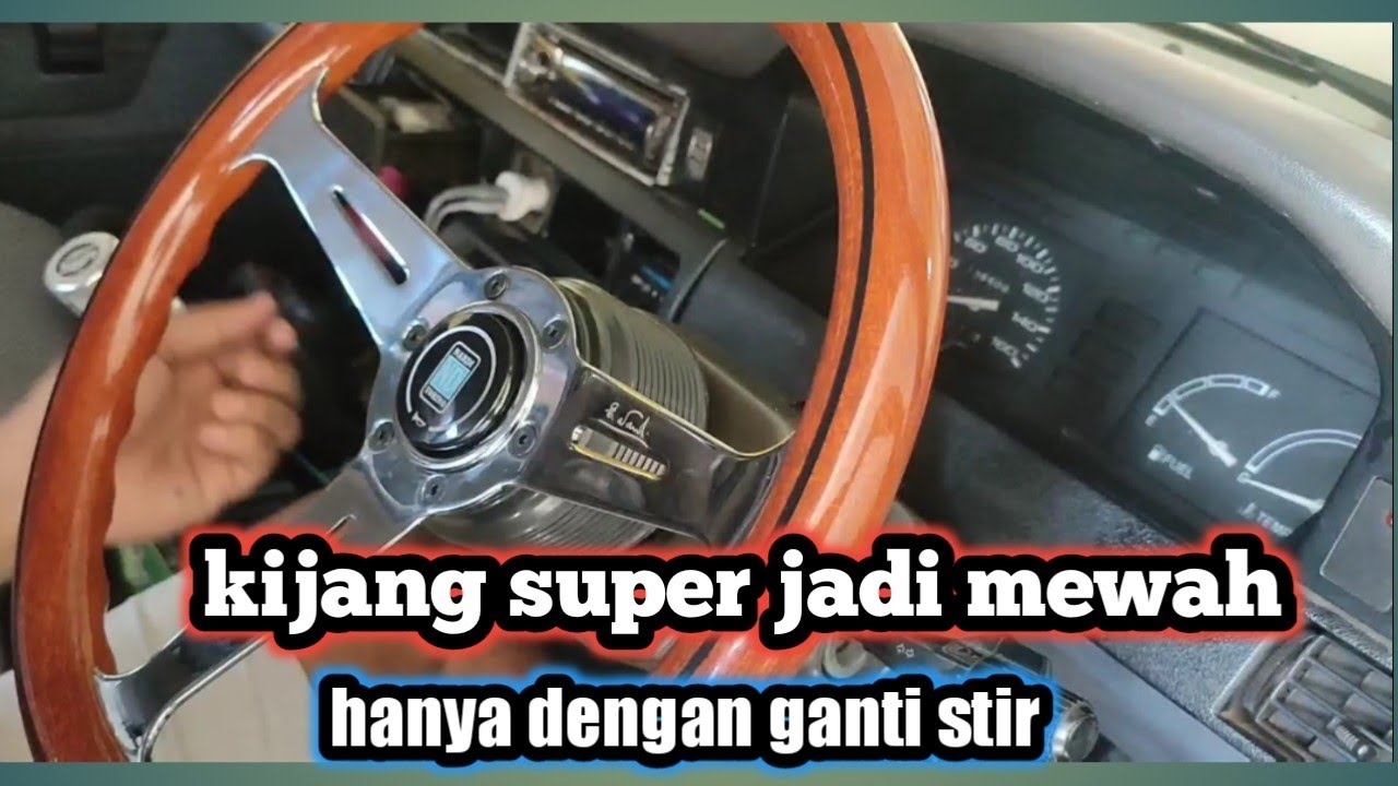 ganti stir kijang super