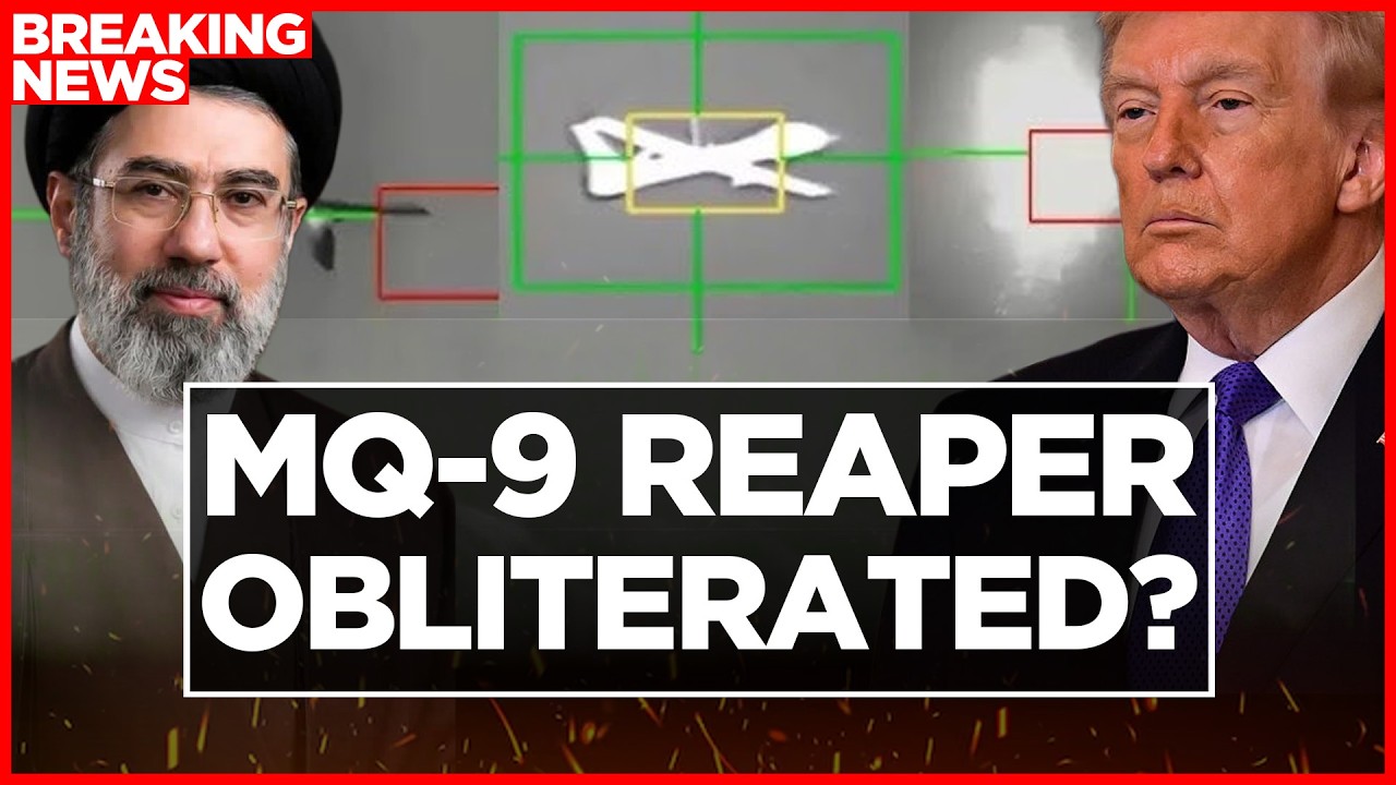 REAPERS DOWNED: Iran Destroys Two $30M US MQ-9 Drones | US-Iran War