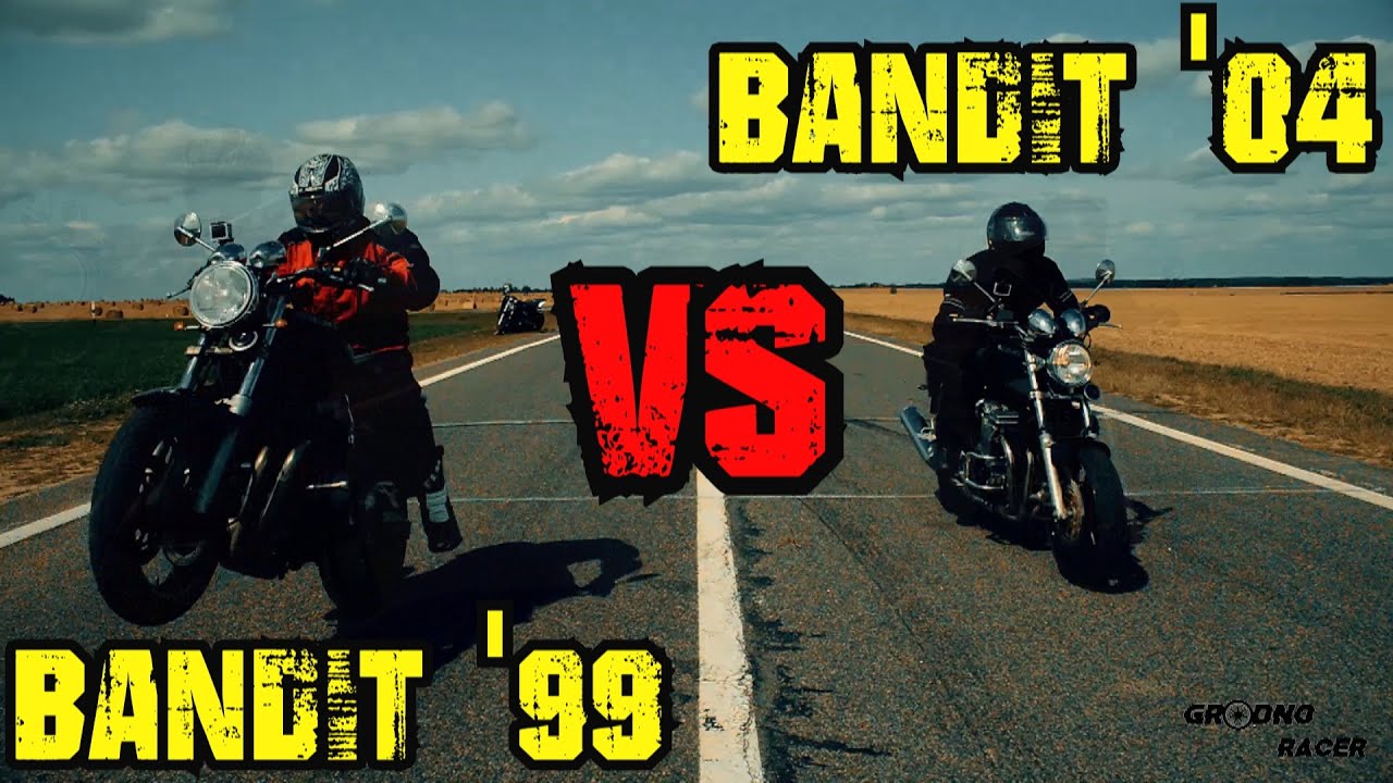 SUZUKI GSF 600 BANDIT '99 vs BANDIT '04