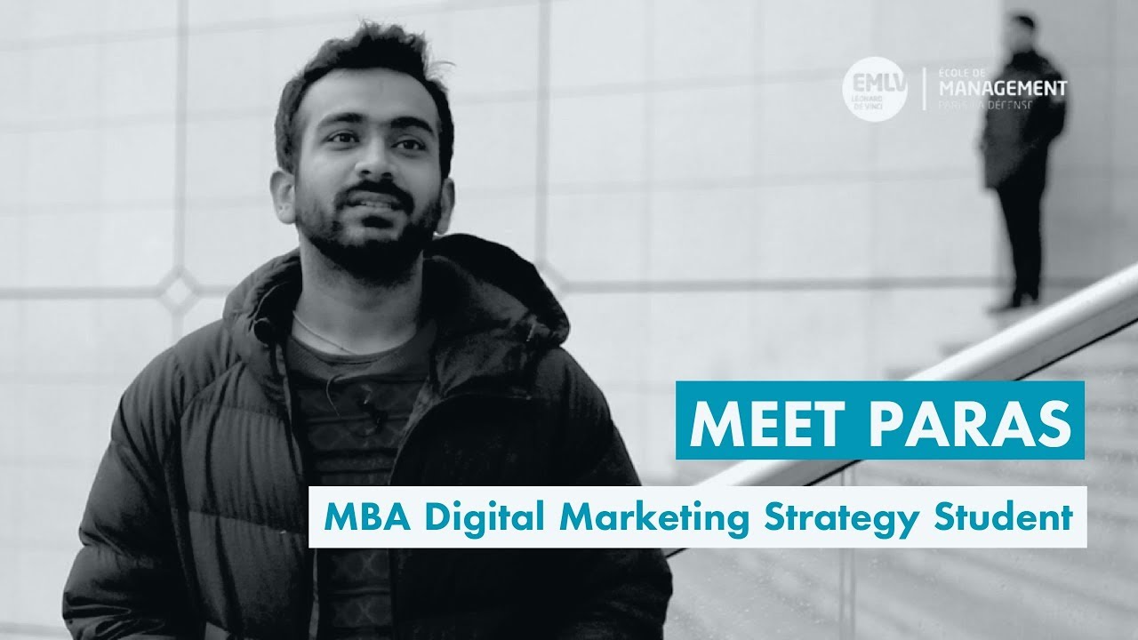 Meet Paras Kushiramani - MBA Student at EMLV