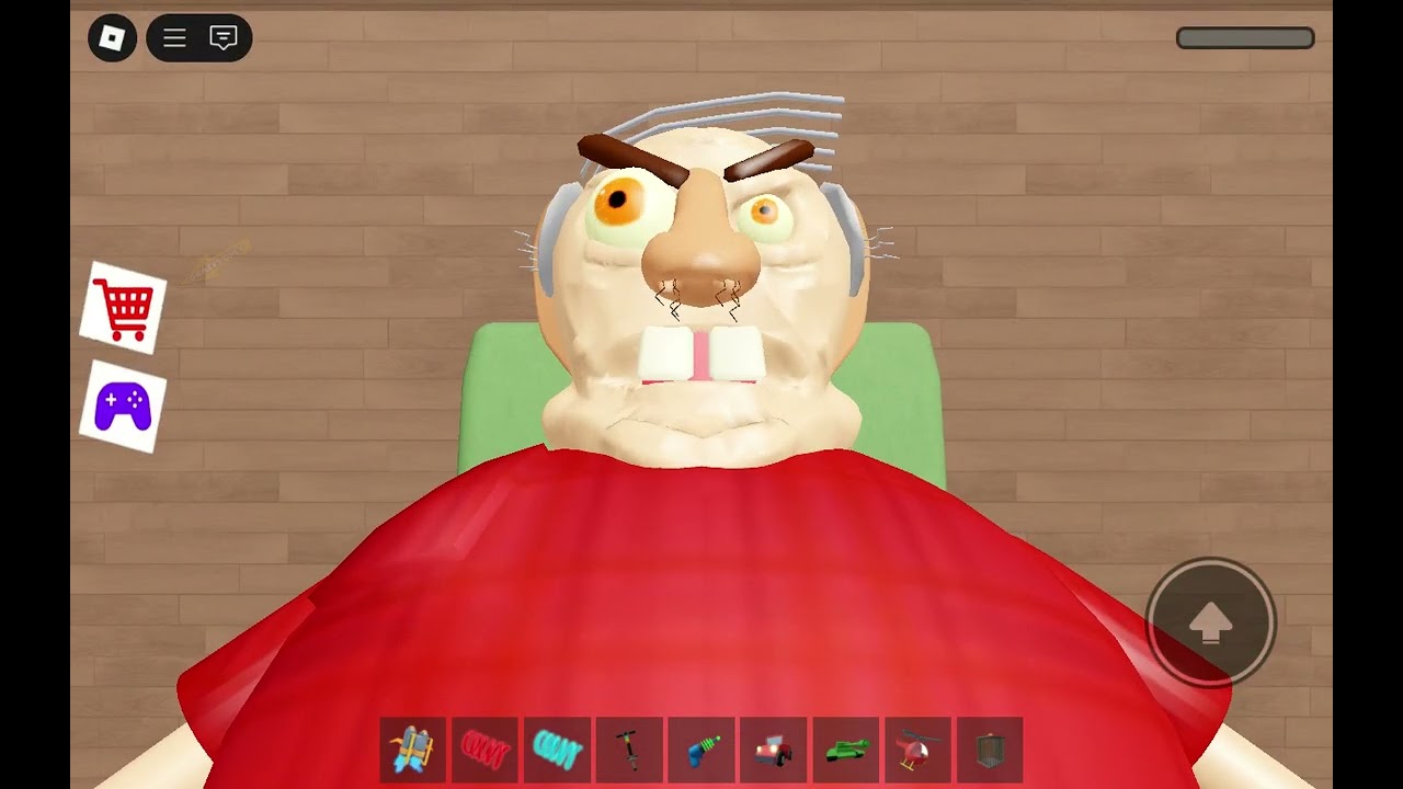 Evil grandpa scary obbe