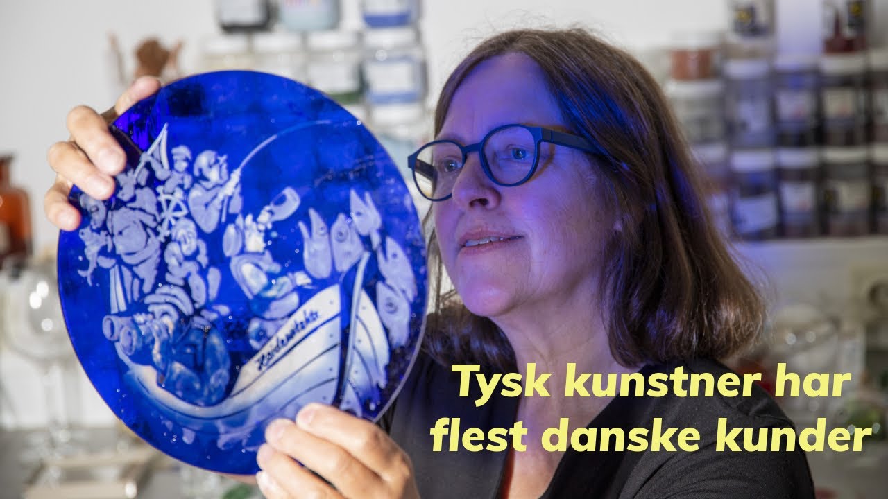 TYSK GLASKUNSTNER VED DEN DANSKE GRÆNSE