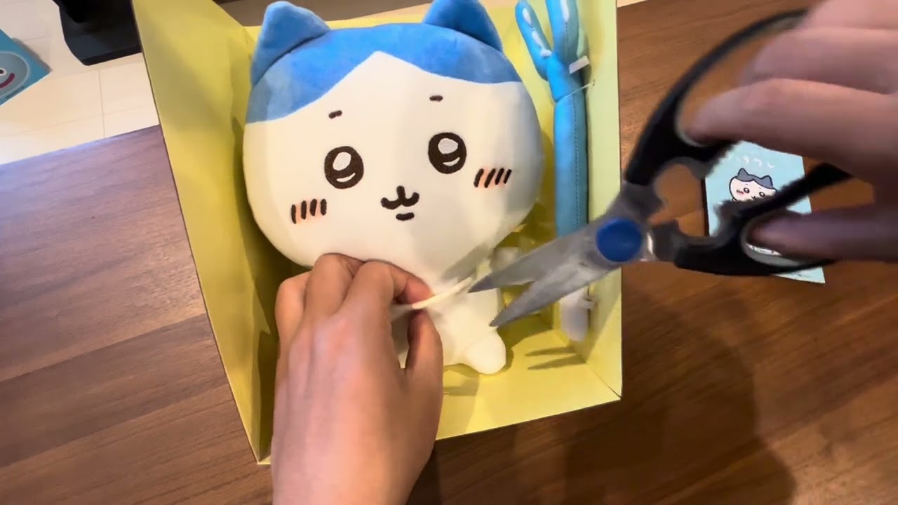 【ちいかわ】はちわれの喋るぬいぐるみかってみた