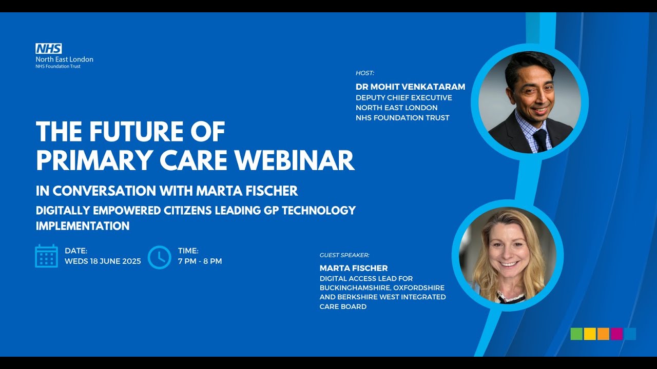 Future of Primary Care webinar in conversation with Marta Fischer