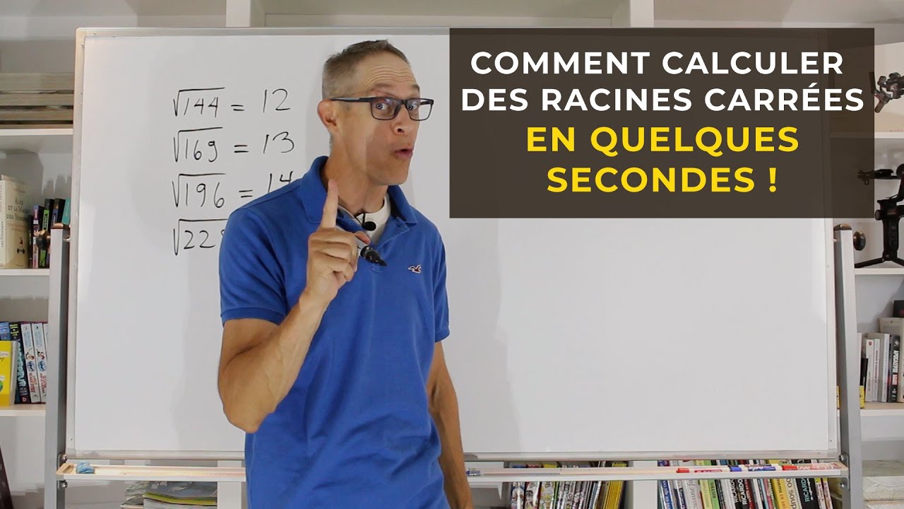 Méthode rapide pour calculer la racine carrée de grands nombres carrés mentalement?