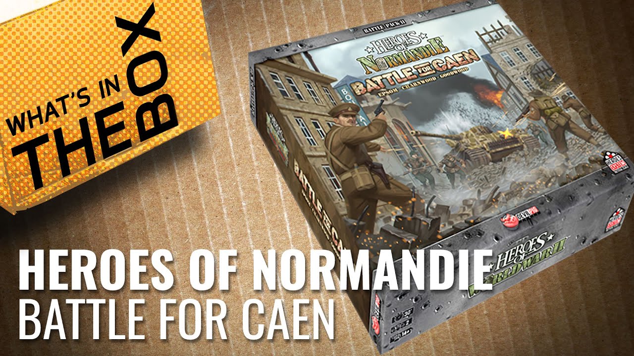 Unboxing: Heroes Of Normandie - Battle For Caen | Devil Pig Games