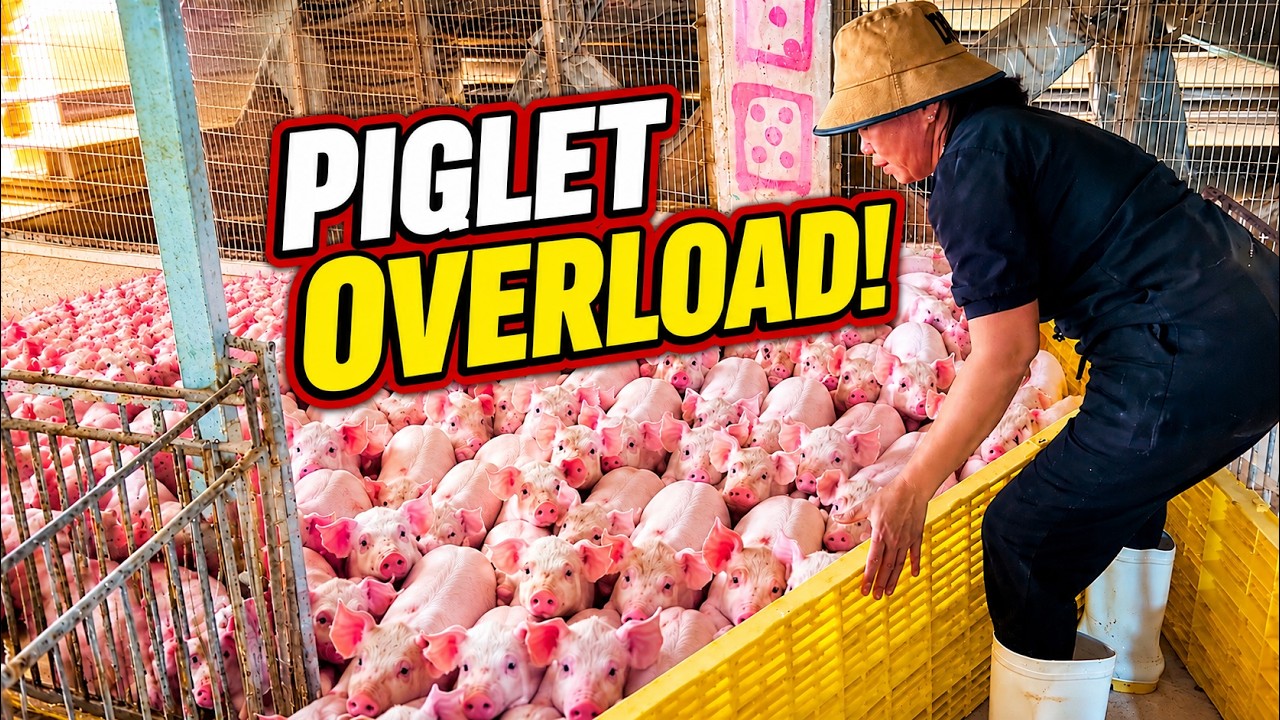 Weaning Hundreds of Piglets&hellip; Chaos Everywhere