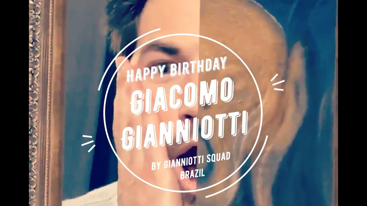 Happy Birthday Giacomo Gianniotti