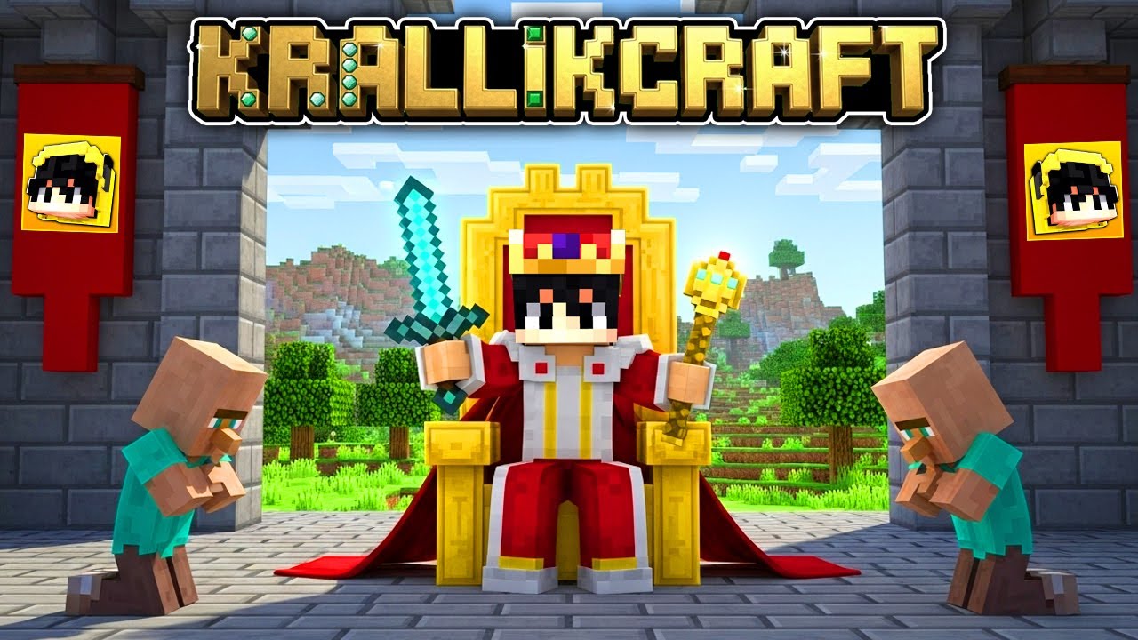 KRALLIĞIMA HOŞGELDİNİZ!! | KrallıkCraft | Minecraft | Bölüm 1