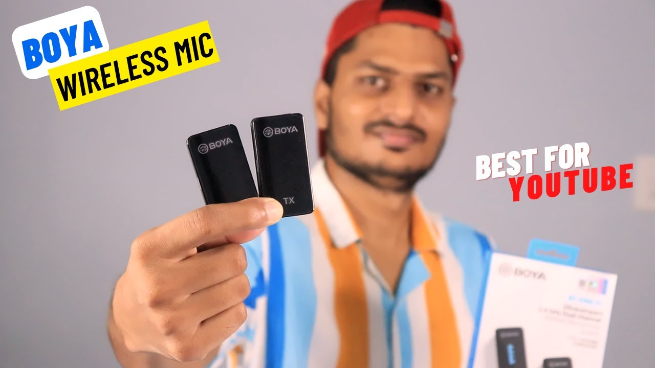 This is Best Wireless Mic For Youtube Videos! - BOYA BY-XM6-S1 Dual Channel Microphone Review 2022