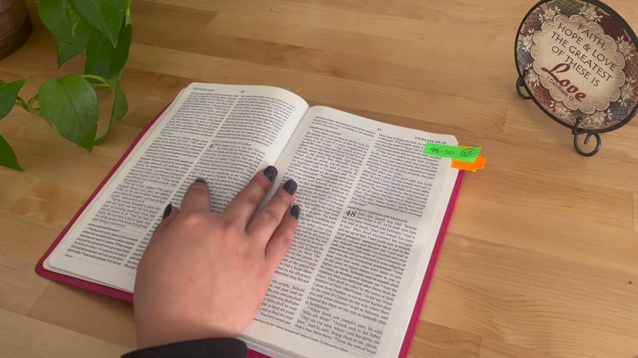 ASMR- Chronological Bible in a Year (Jan 28)