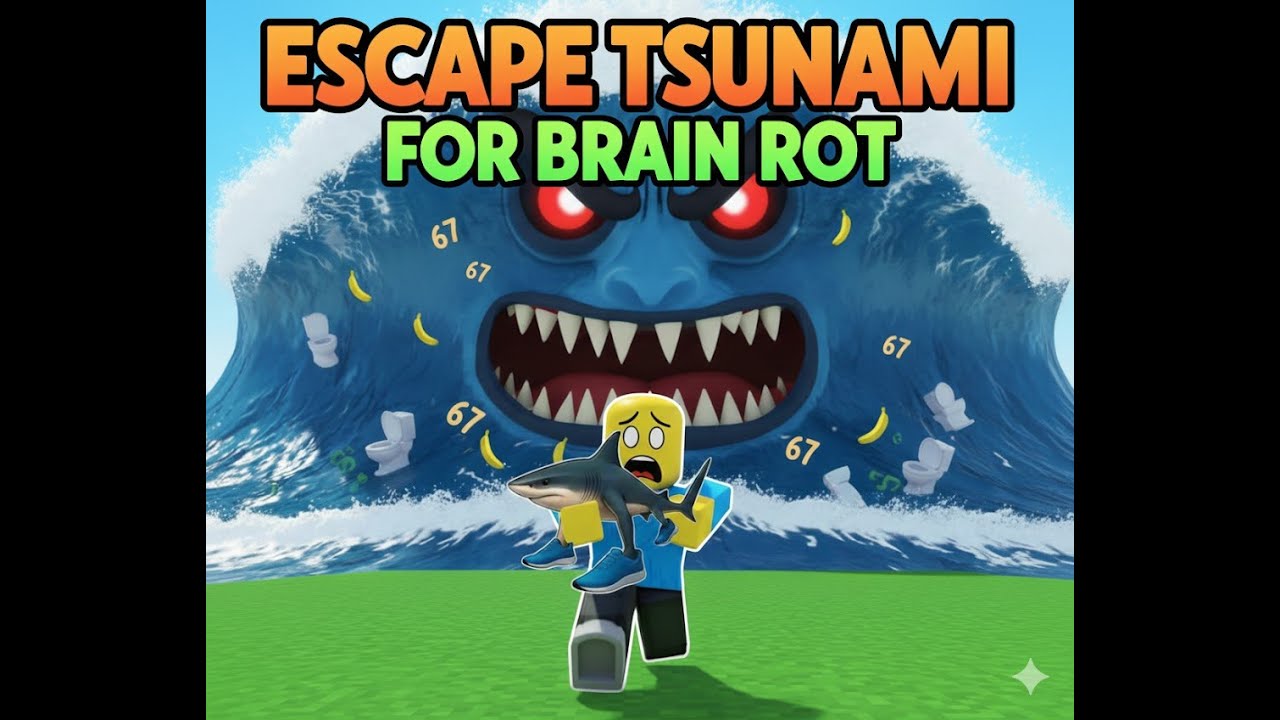 🤯 ESCAPE TSUNAMI FOR BRAIN ROT?! (This Was Insane!) 🌊
