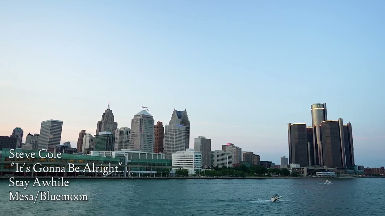 DETROIT MICHIGAN | Smooth Jazz from the MOTOR CITY | Join STEVE COLE for today’s mini stress break