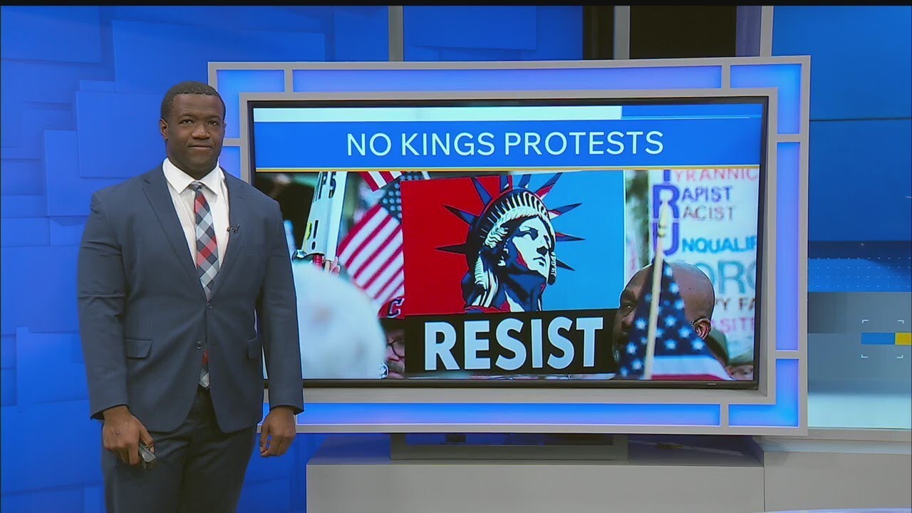 Hundreds gather across Valley for 'No Kings' protests