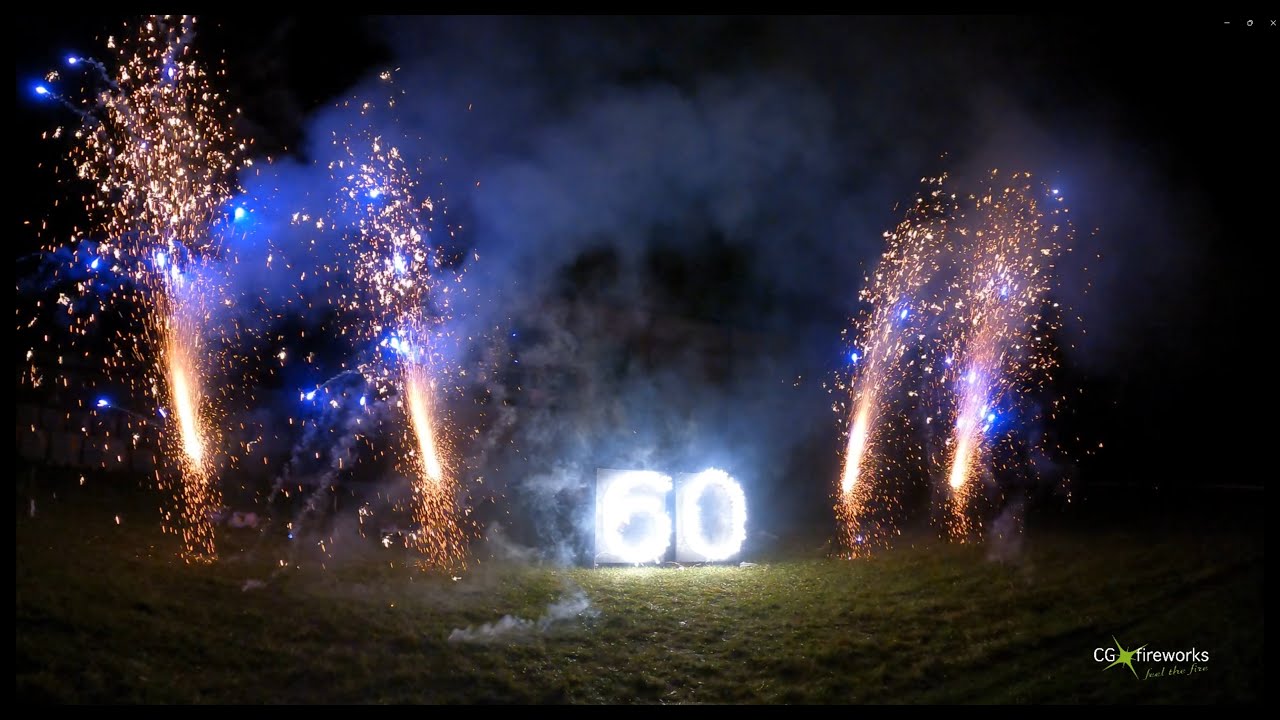 Feuerwerk zum 60sten Geburtstag