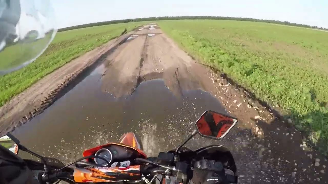 Обкатываю мотоцикл Spark SP300