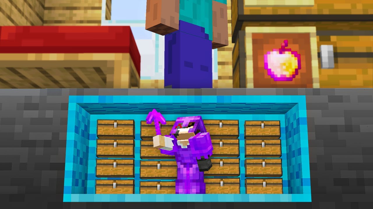 I Fooled My Friend with a TINY Base in Minecraft