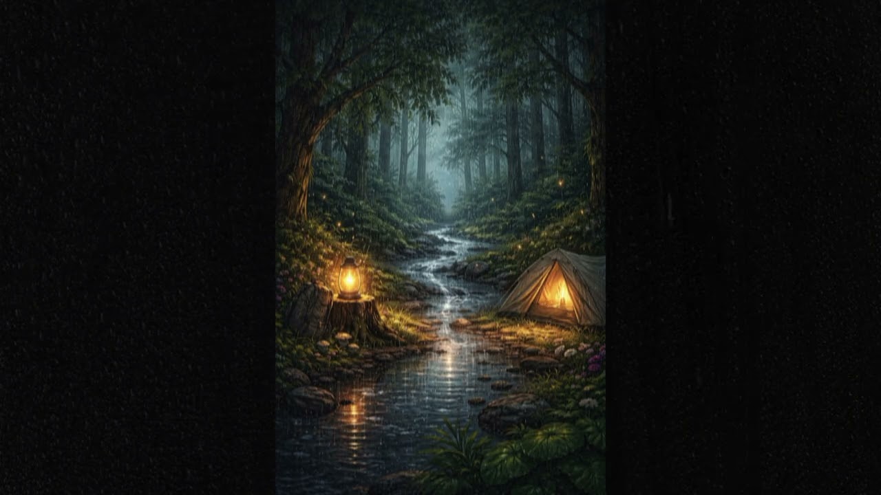 Calm Rain Night | Sleep Music for Deep Rest and Relaxation