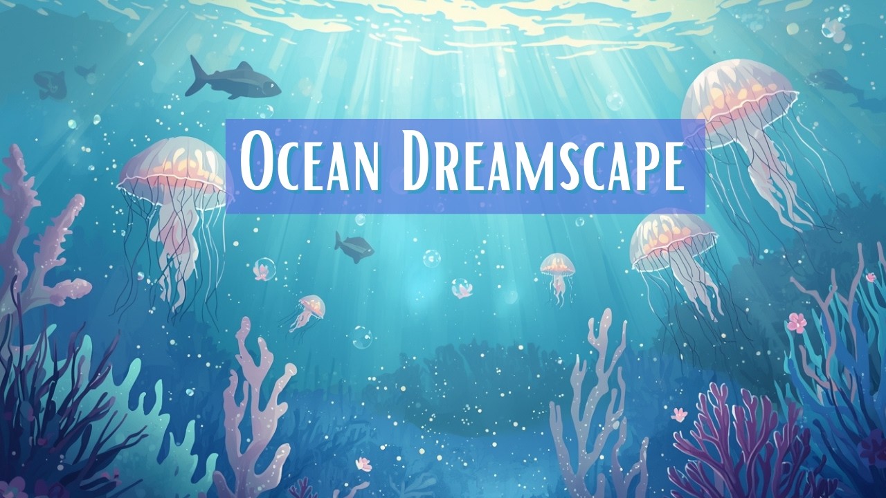 Ocean Dreamscape | Calm Underwater Fantasy Music ✨🌊