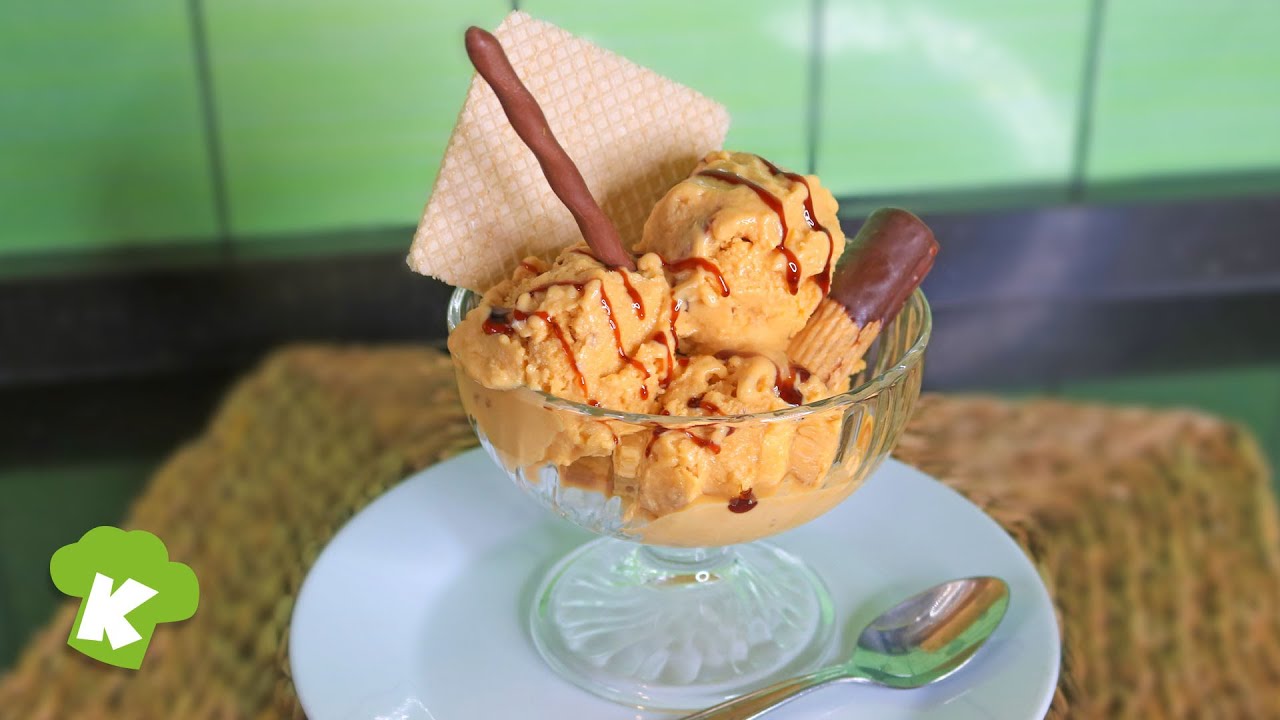 Receta de HELADO de LUCUMA Casera SALUDABLE y artesanal | Receta de Karla