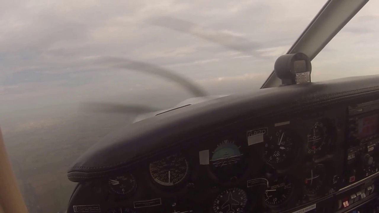 Piper Arrow Vectored ILS to Runway 27 at Bristol ATC Audio HD