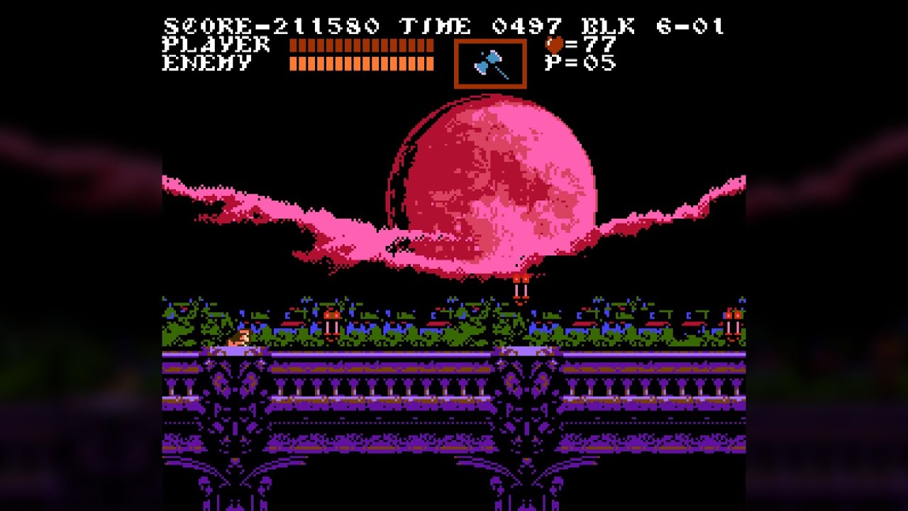 Castlevania Bloodlines: Calling From Heaven (Akumajou Densetsu Arrange) [NSF (VRC6)]