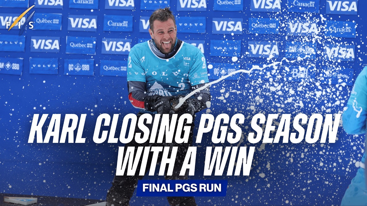 Benji Karl closing PGS season with a win | FIS Snowboard