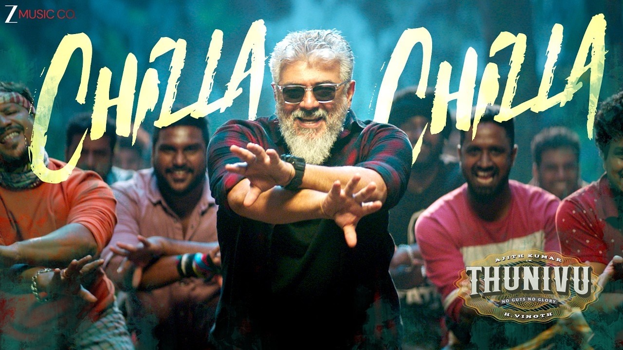 Chilla Chilla - Full Video | Thunivu | Ajith Kumar | H Vinoth | Anirudh Ravichander | Ghibran