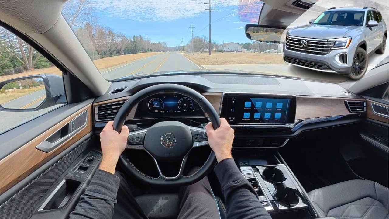 2026 Volkswagen Atlas SE: POV Drive, Walkaround and ASMR