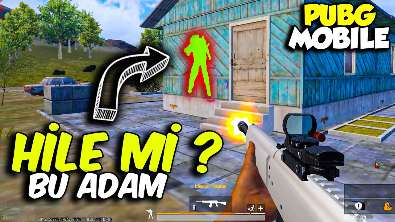 OHA ! DUVAR ARKASINDAN POMPALI ATIYOR ? | PUBG MOBİLE