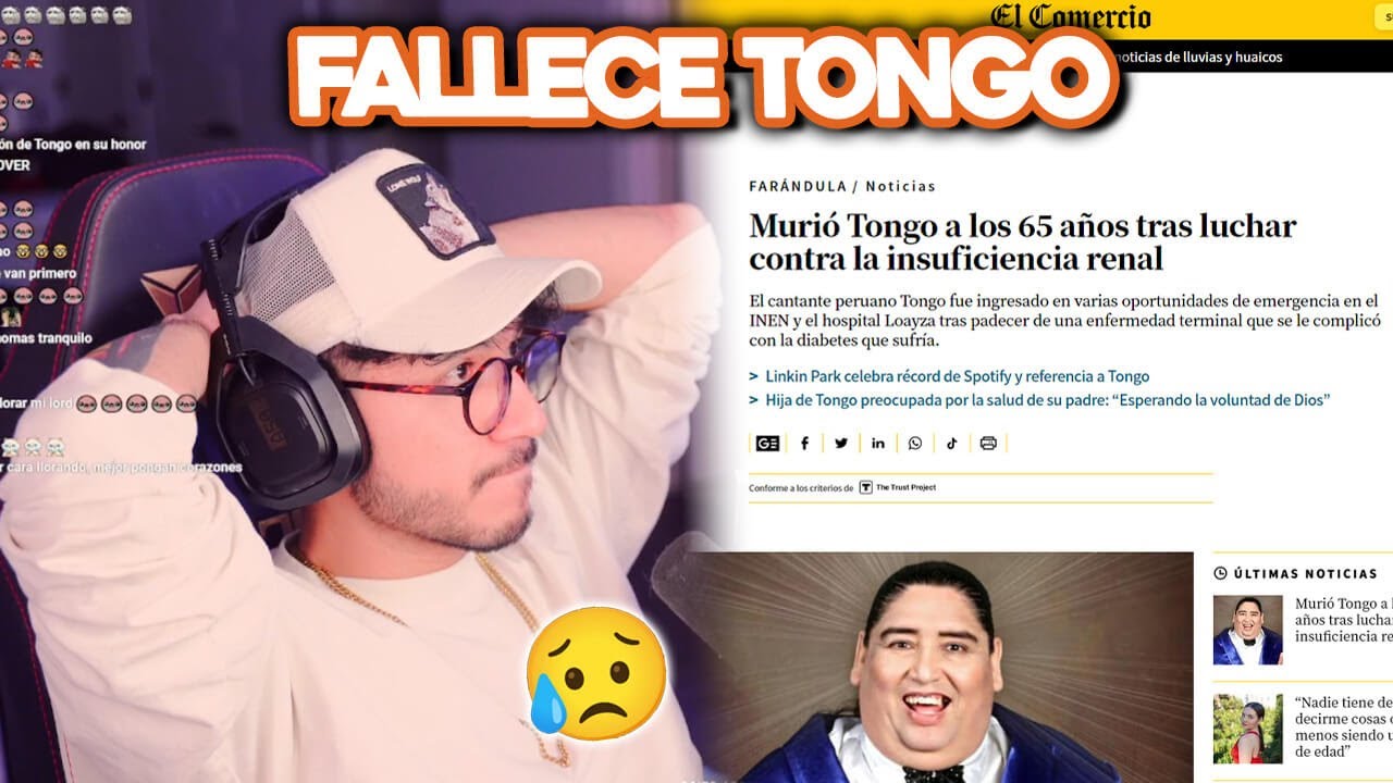 ELZEIN se ENTERA que TONGO FALLECI&Oacute; | CUENTA BONITAS AN&Eacute;CDOTAS QUE PAS&Oacute; JUNTO A &Eacute;L 😔