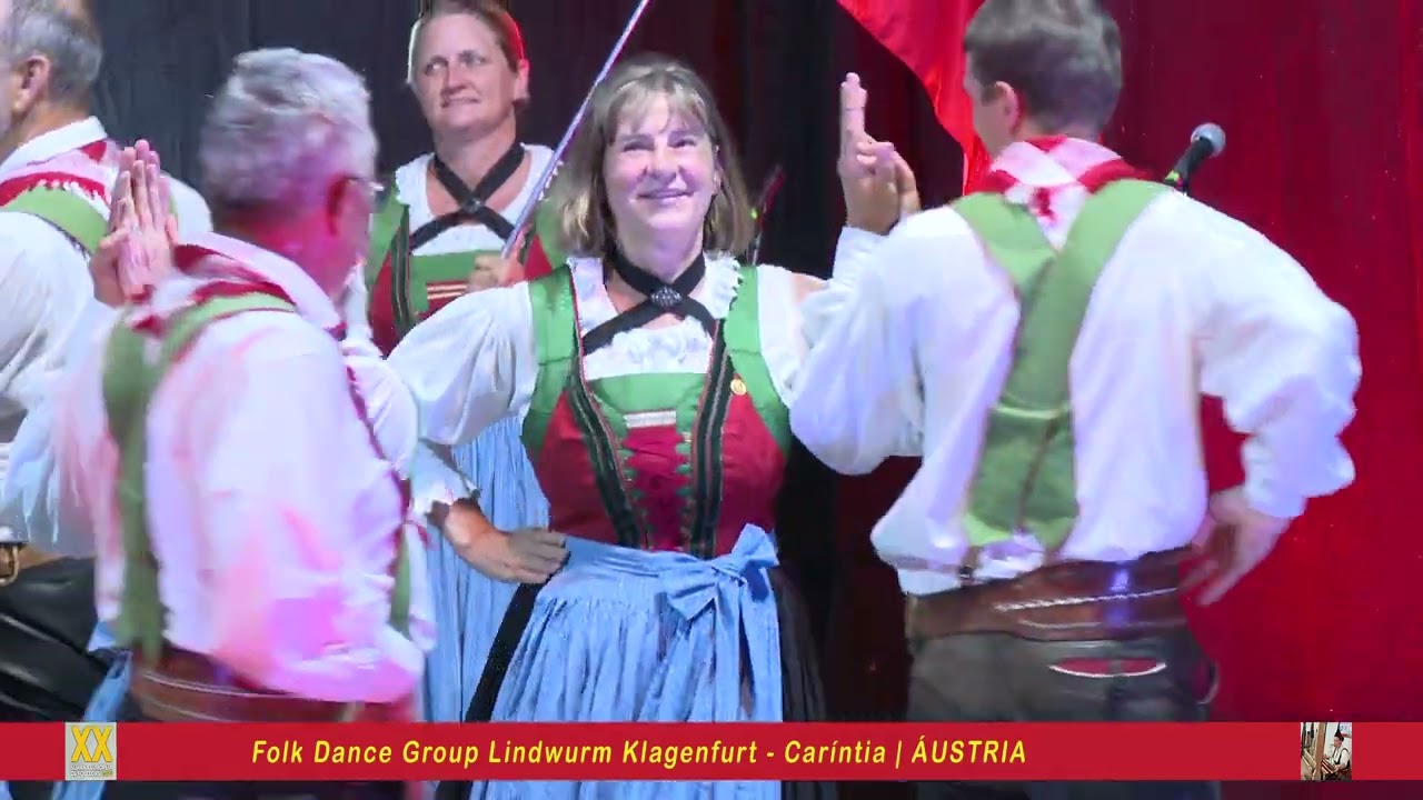 Semana Europeia Folclore 2025 Folk Dance Group Lindwurm Klagenfurt - Caríntia ÁUSTRIA