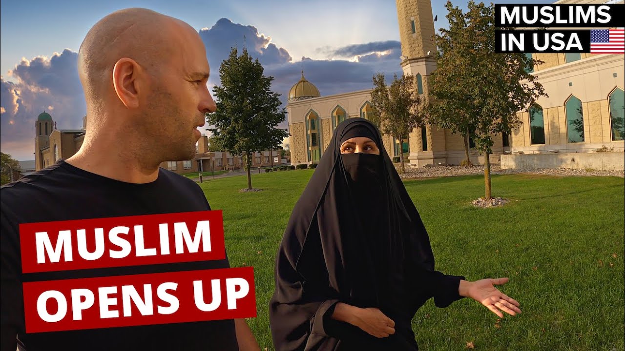 Fully Covered Muslim Woman Opens Up 🇺🇸