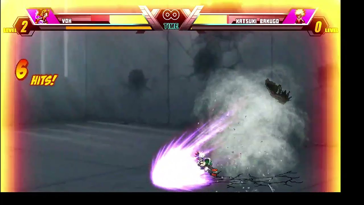 Bakugo Vs YOH Jump Force Mugen V2