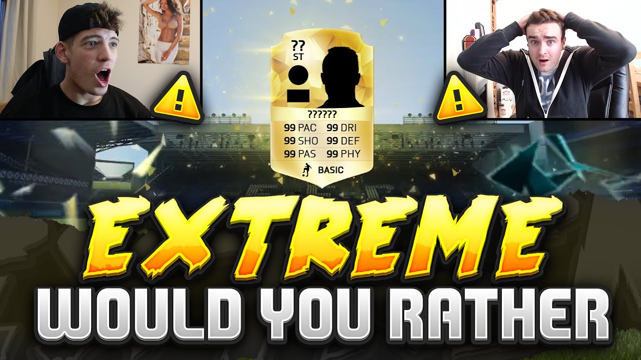 EXTREME WOULD YOU RATHER PACKS!!! Fifa 16 Special 35k Would You Rather Discard Pack Challenge