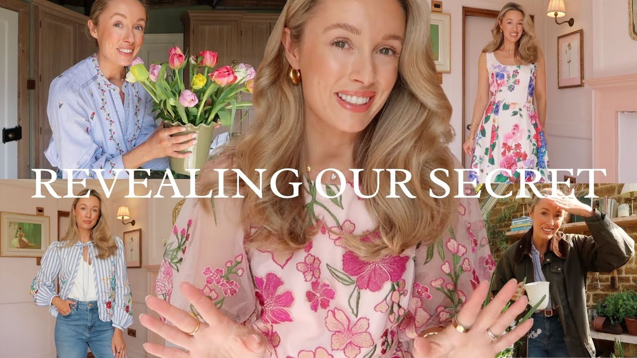 A Very Special Announcement 🤍 Health Update, Spring Fashion & Gardening
