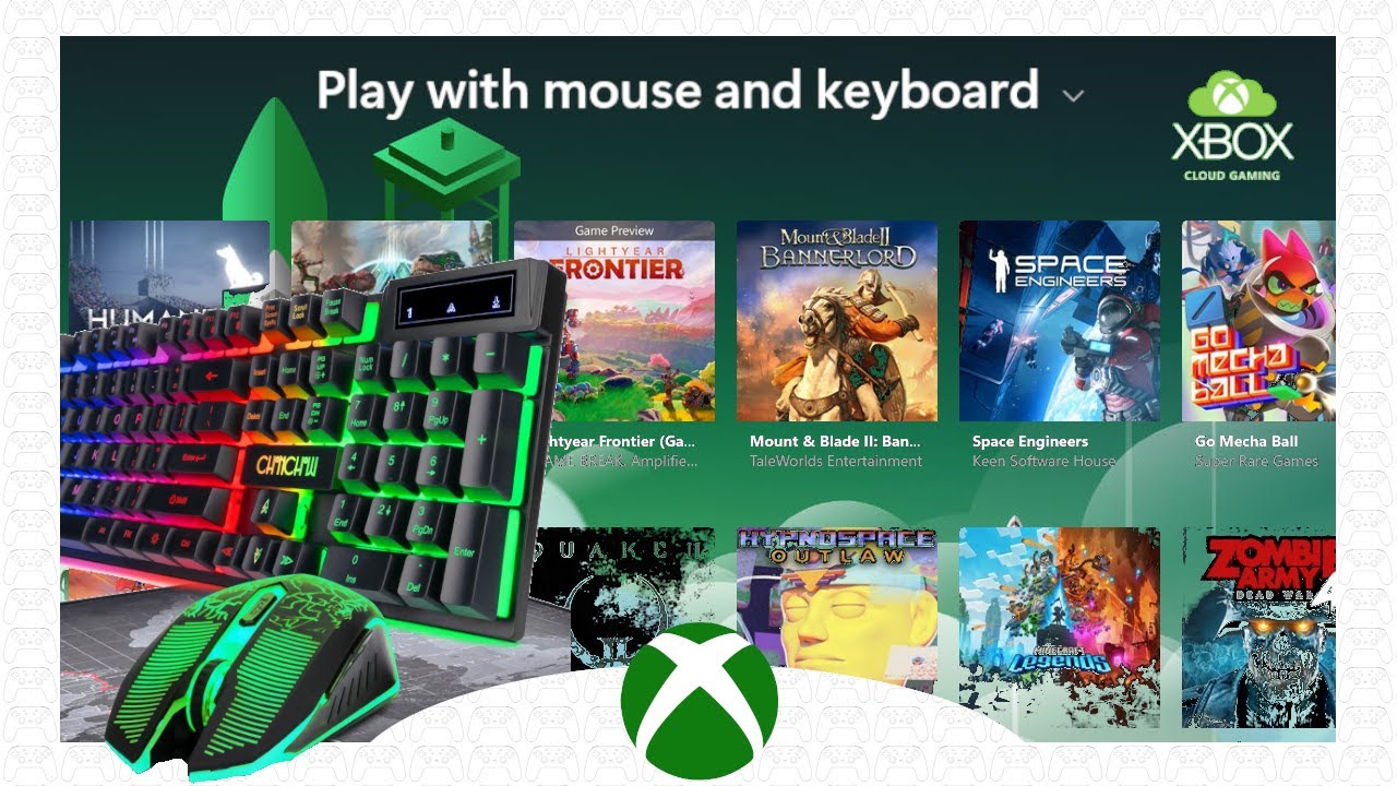 Keyboard and Mouse on Xcloud | Xbox Cloud Gaming Session