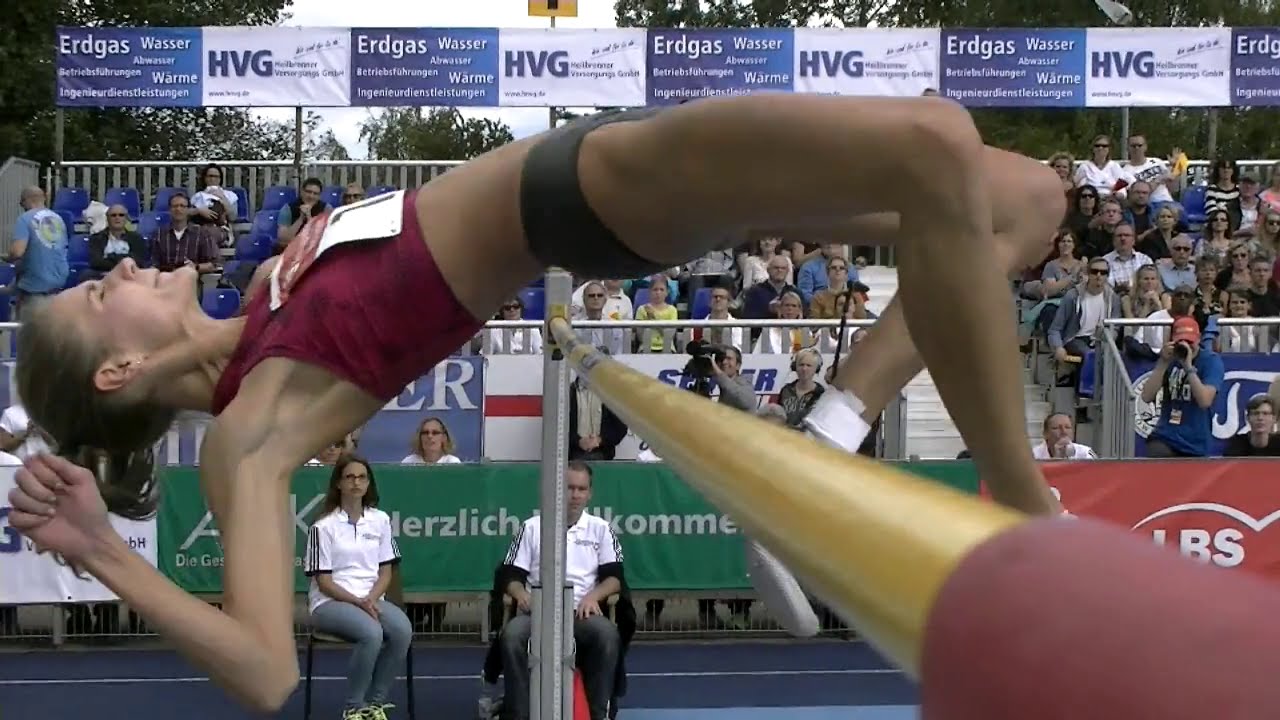 Airinė Palšytė gewinnt das Frauen Springen in Eberstadt Highlights 2014 08 24 198cm =NR