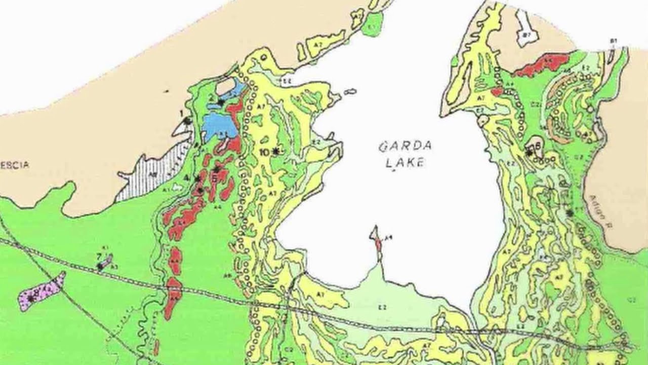 Storia geologica del lago e delle sue colline