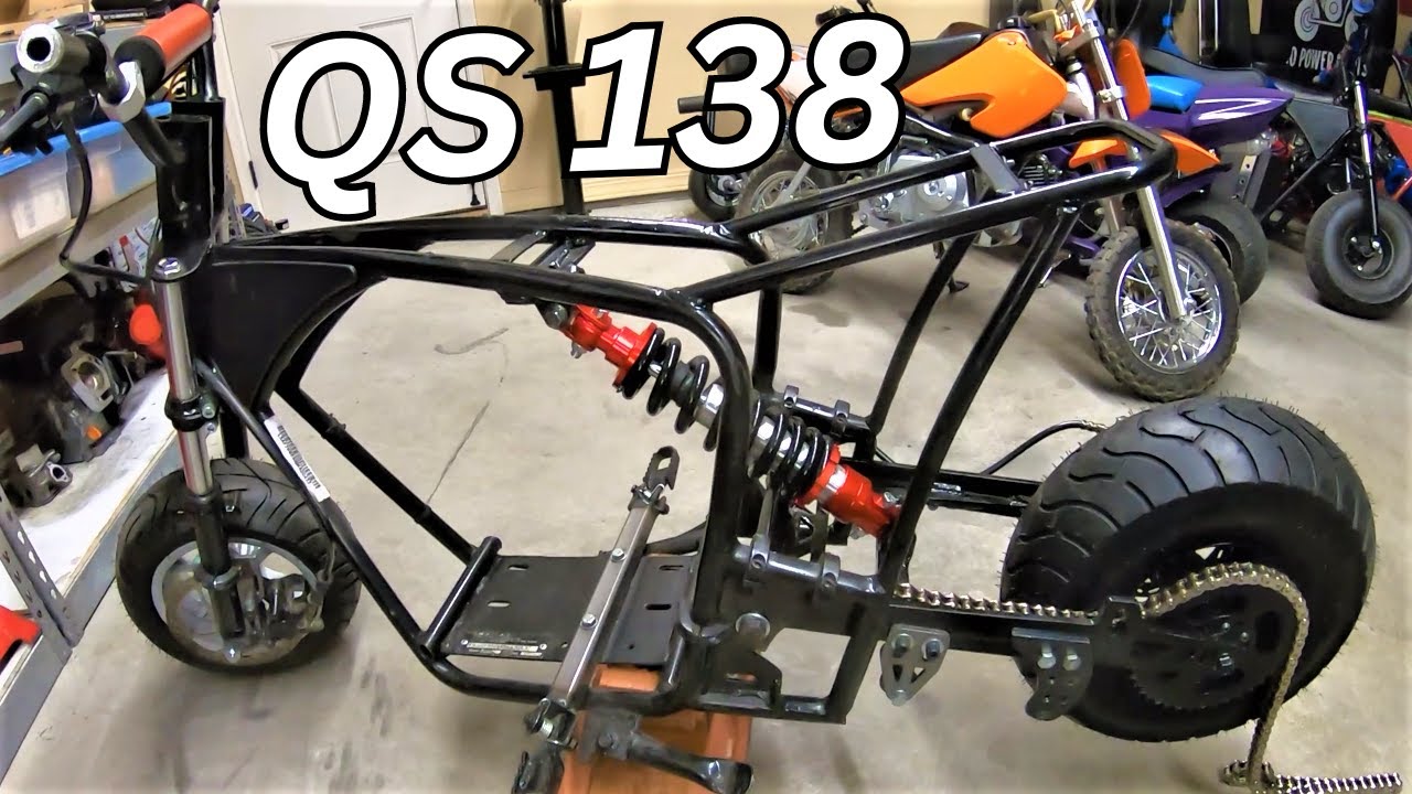 QS138 electric mini bike e-bike build PT 1