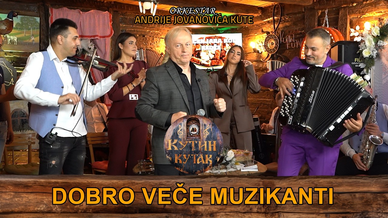 Miki Gajic - Dobro vece muzikanti | uzivo | (Ork. Andrije Jovanovica Kute) KUTIN KUTAK