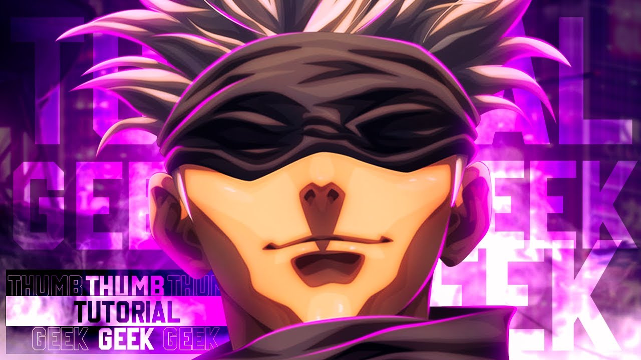 TUTORIAL THUMB ANIME | RAP | GEEK P/ YOUTUBE🖤🍷 @DaikiOFC