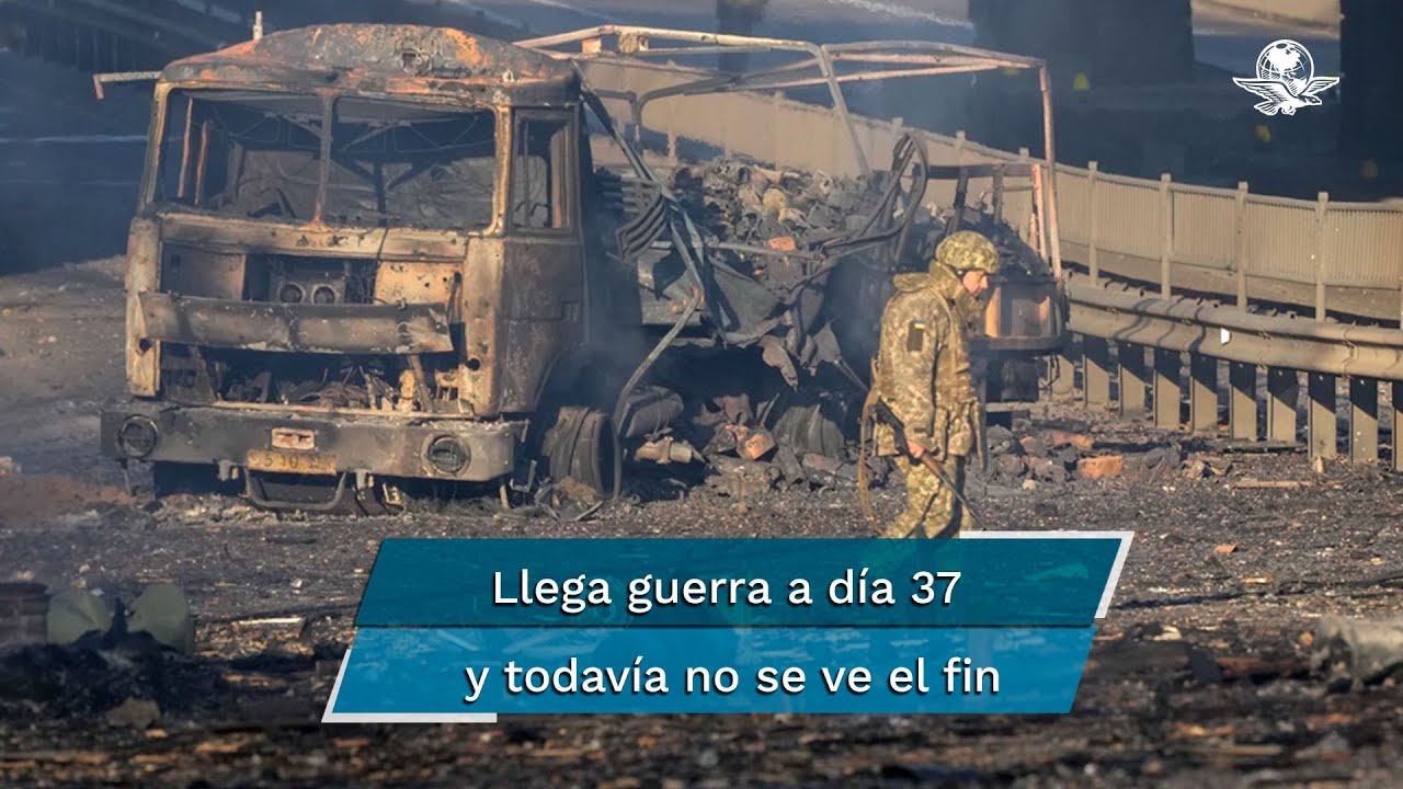 Fuerzas rusas comienzan retirada lentamente de inmediaciones de Kiev