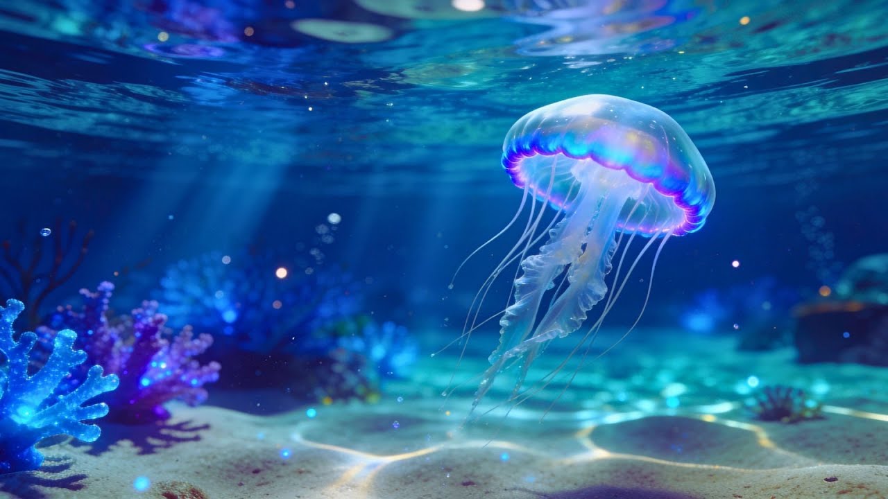 432 Hz DEEP Sleep Ocean Soundscape | Relaxing Calm & Stress Relief