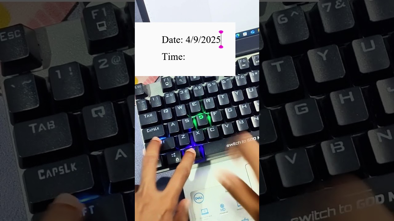 Insert Current Date & Time Instantly in MS Word &ndash; Keyboard Shortcut You NEED to Know. KeyboardSh