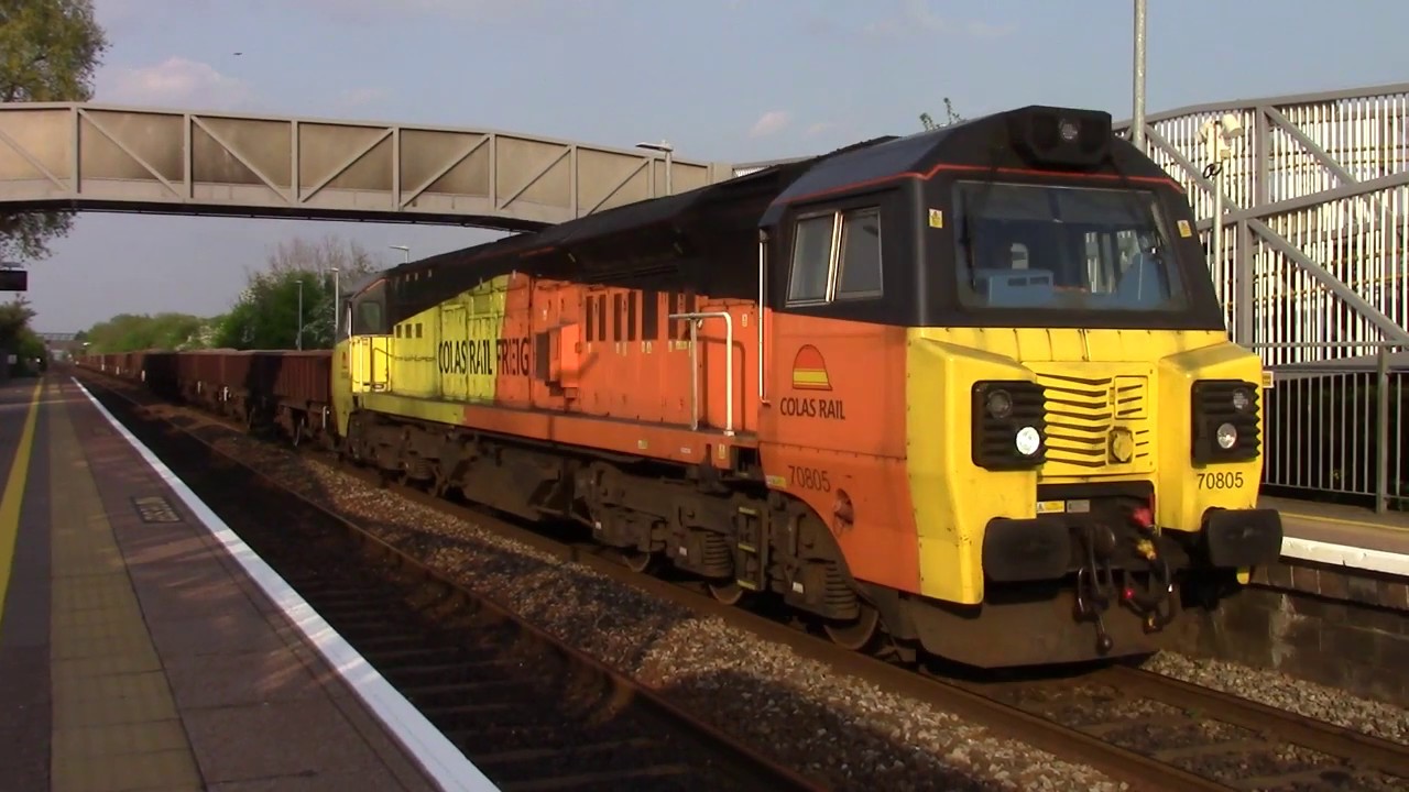 Trains at Worle