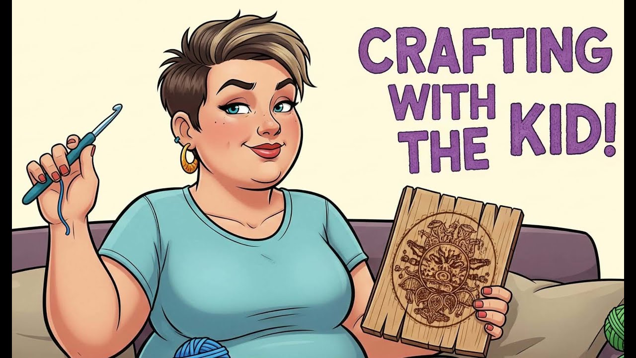 Ep 161: Crafting With The Kid! @karebearskrafts