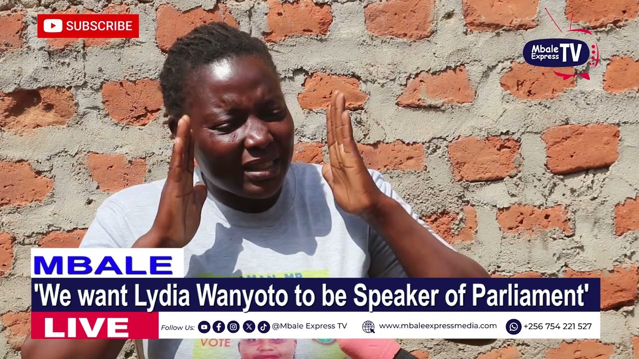 Mbale people want Lydia Wanyoto the next Speaker of Parliament